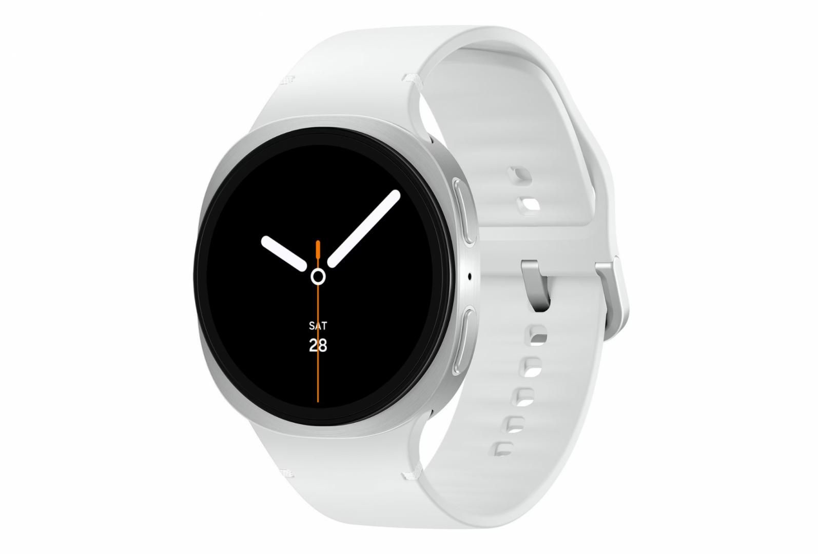 SG Watch8 44mm 1.47  L335 (eSIM Cellular) Silver / White strap