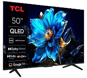 Televizor TCL QLED 50P71K, 126 cm, Smart Google TV, 4K