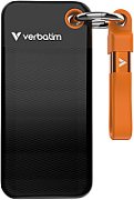 Pocket SSD USB 3.2Gen2 256GB Black/Orange Verbatim