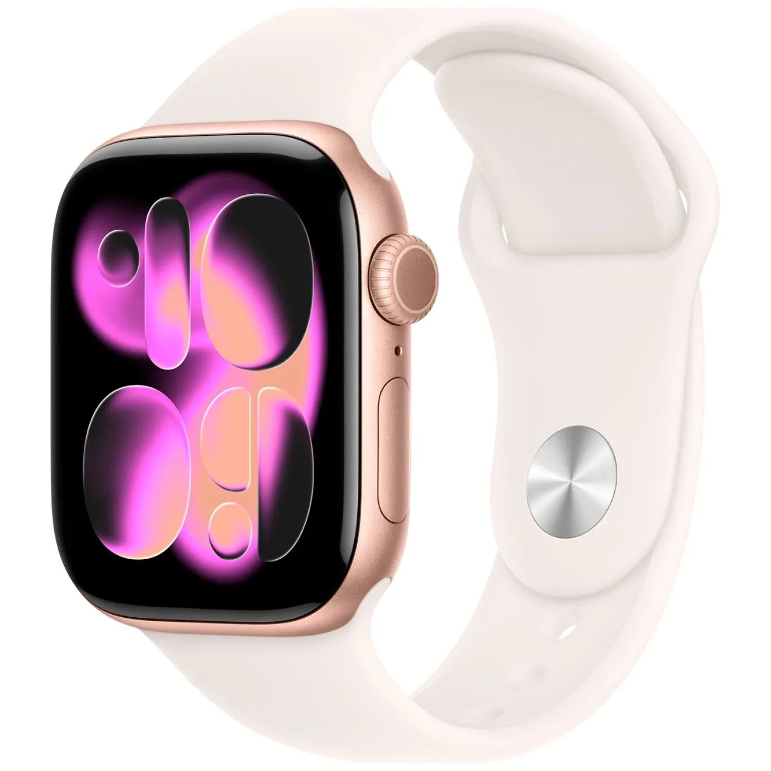 Apple Watch S11 Aluminium 46mm Rosegold (Sportband blassrosa) S/M