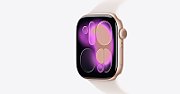 Apple Watch S11 Aluminium 46mm Rosegold (Sportband blassrosa) S/M