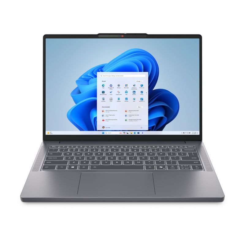 Laptop Consumer Lenovo IdeaPad Slim 3 14IRH10, cu procesor Intel Core i5-13420H, 14'' OLED, 16 GB DDR5, 512 GB SSD, Intel UHD Graphics, Fara OS, 3 ani Garantie