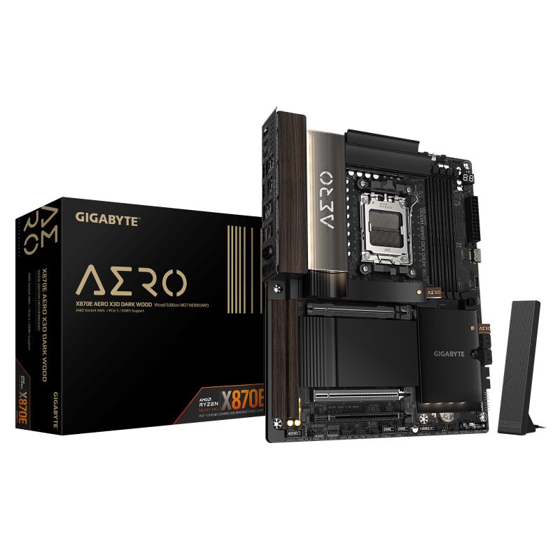 Placa de baza GIGABYTE X870E AERO X DK WOOD
