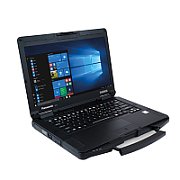 Laptop Panasonic Intel Raptor Lake Refresh FZ-55J2601B4, 14 inch 1920 x 1080 pixeli Touchscreen, Intel  (4 C / 8 T, 4.40 GHz, 8 MB Smart Cache cache), 16 GB DDR4, 512 GB SSD, Intel, Windows 11 Pro, Tastatura US, Negru