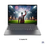 Laptop Lenovo IdeaPad Pro 5 16IPH11 83SK0015RM, 16 inch 2880 x 1800, Intel Core ultra 7 356H (16 C / 16 T, 1.5 GHz - 4.7 GHz, 18 MB cache, N/A), 32 GB LPDDR5X, 1 TB SSD, Nvidia GeForce RTX 5050, Fara sistem de operare, Tastatura English, Luna Grey