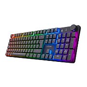 Tastatura mecanica wireless Trust GXT 873 Acira 60% Mini Tri-mode, switch Linear Outemu, material ABS, alb