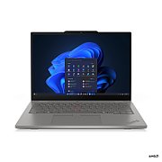 Laptop Lenovo ThinkPad L13 2-in-1 Gen 6 21R7001QSP, 13.3 inch 1920 x 1200 Touchscreen, Intel 255U (12 C / 14 T, 1.5 GHz - 4.8 GHz, 12 MB Intel Smart Cache cache, 15 W), 16 GB LPDDR5x, 512 GB SSD, Intel Intel Graphics, Windows 11 Pro, Tastatura Internationala, Gri
