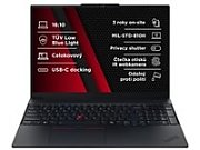 Laptop Lenovo ThinkPad E16 Gen 3 21ST0022CK, 16 inch 1920 x 1200, AMD 250 (8 C / 16 T, 3.30 GHz - 5.1 GHz, 16 MB cache, N/A), 32 GB DDR5, 1 TB SSD, AMD Radeon 780M, Windows 11 Pro, Tastatura Czech / Slovak / English, Arctic Grey
