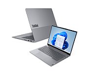 Laptop Lenovo ThinkBook 14 G8 IAL 21SJ007EBM, 14 inch 1920 x 1200, Intel 255H (16 C / 26 T, 2.5 GHz - 5.1 GHz, 24 MB cache, 28 W), 16 GB DDR5, 512 GB SSD, Intel Graphics, Fara sistem de operare