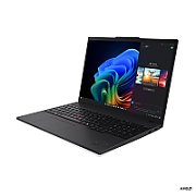 Laptop Lenovo ThinkPad T16 G4 21QN0018BM, 16 inch 1920 x 1200 pixeli, AMD 340 (8 C / 16 T, 2.0 GHz - 5.0 GHz, 16 MB cache, 28 W), 32 GB LPDDR5x, 512 GB SSD, AMD AMD Radeon Graphics, Windows 11 Pro, Tastatura English US, Negru