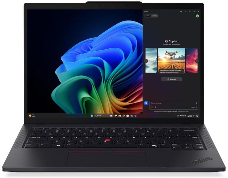 Laptop Lenovo ThinkPad T14 Gen 6 21QJ0057HV, 14 inch 1920 x 1200, AMD AI 7 350 (8 C / 16 T, 2 GHz - 5 GHz, 8 MB + 16 MB cache), 32 GB DDR5, 512 GB SSD, AMD Radeon Graphics, Windows 11 Pro
