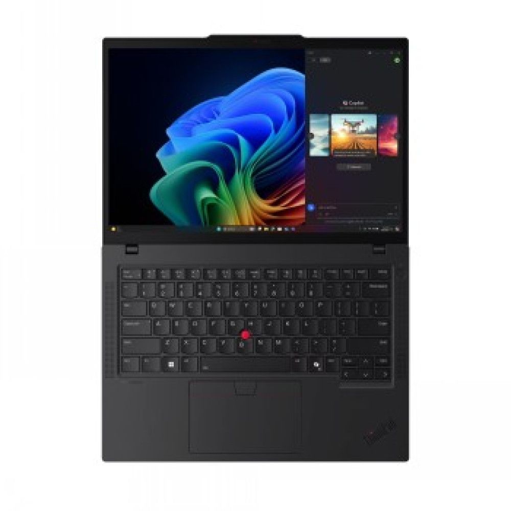 Laptop Lenovo ThinkPad T14 Gen 6 21QG006CMX, 14 inch 1920 x 1200, Intel 258V (8 C / 8 T, 2.2 GHz - 4.8 GHz, 12 MB cache, 37 W), 32 GB LPDDR5X, 1 TB SSD, Intel Arc Graphics, Windows 11 Pro