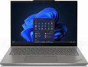 Laptop Lenovo ThinkPad X13 Gen 6 intel core ultra 5, 14 inch 1920 x 1200 pixeli, Intel 228V (8 C / 8 T, 1.5 GHz - 4.50 GHz, 8 MB Intel Smart Cache cache, 37 W), 16 GB LPDDR5X, 512 GB SSD, Intel 130V, Windows 11 Pro, Tastatura English, Argintiu