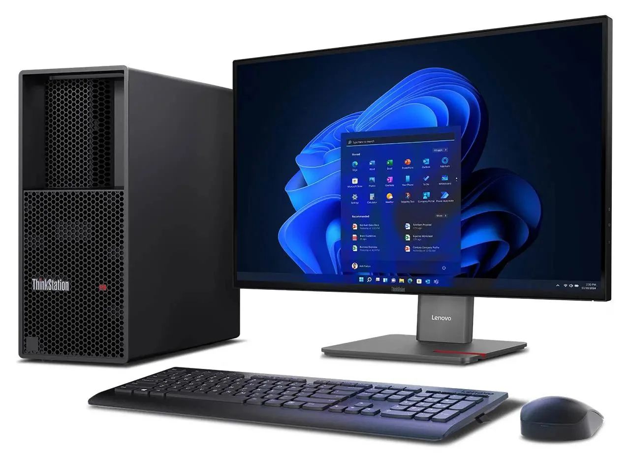 Desktop PC Lenovo Intel W880 Tower, Intel 265K (20 C / 20 T, 3.90 GHz - 5.50 GHz, 30 MB Intel Smart Cache cache, 250 W), 64 GB DDR5, 1 TB Tip SSD: M.2 2280 PCIe 5.0x4 Performance NVMe Opal, Nu are unitate optica integrata, nVidia 2000, 750 W 80 PLUS Platinum, Fixed, Windows 11 Pro