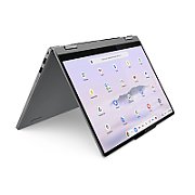 Laptop Lenovo Chrome 2in1 14IRU10 83LL0002FR, 14 inch 1920 x 1200 Touchscreen, Intel 120U (10 C / 12 T, 1.4 GHz - 5.00 GHz, 12 MB cache, 55 W), 8 GB LPDDR5, 128 GB SSD, Intel Graphics, Chrome OS