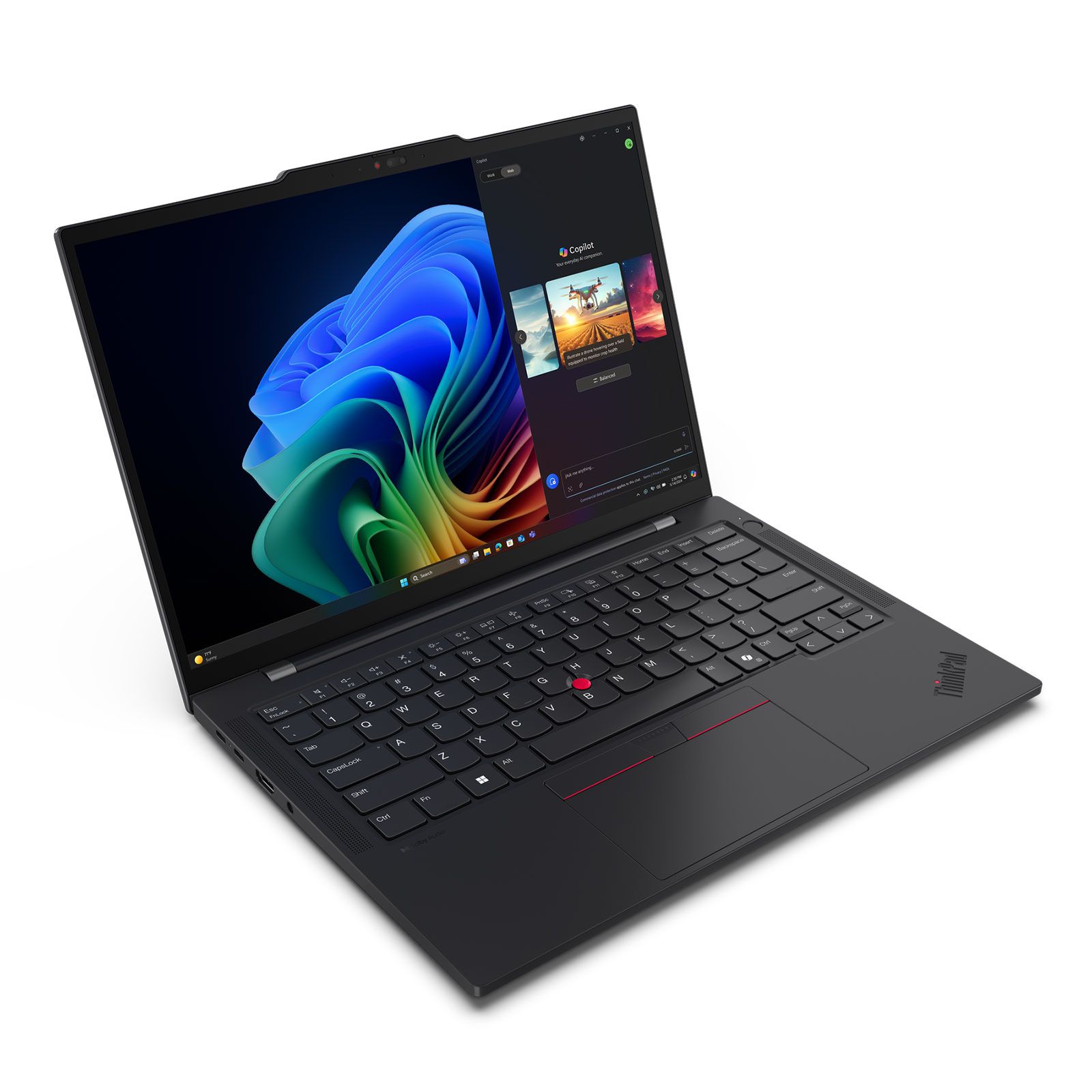 Laptop Lenovo ThinkPad T14s Gen 6 21QX00GYFR, 14 inch 1920 x 1200 pixeli, Intel Core ultra 5 228V (8 C / 8 T, N/A - 4.5 GHz, 8 MB cache, 17 W), 32 GB LPDDR5x, 512 GB SSD, Intel 130V, Windows 11 Pro, Tastatura English, Negru