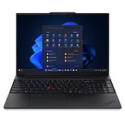Laptop Lenovo ThinkPad E16 Gen 3 21ST001TFR, 16 inch 1920 x 1200 pixeli, AMD 250 (8 C / 16 T, 3,3 GHz - 5.0 GHz, 16 MB cache, 28 W), 16 GB DDR5, 512 GB SSD, AMD AMD Radeon 780M, Windows 11 Pro, Tastatura Franceza, Negru