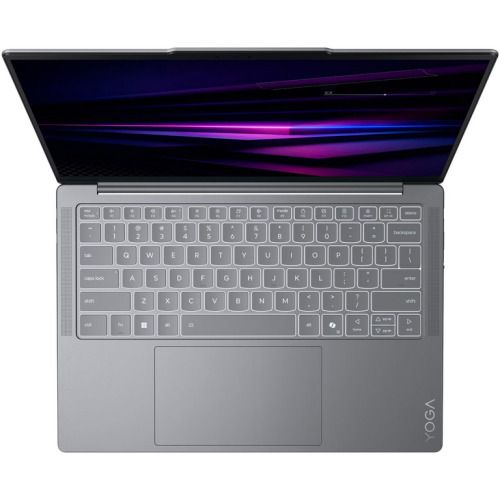 Laptop Lenovo Intel SoC 83QM0037RM, 14 inch 2880 x 1800 pixeli, Intel  (8 C / 8 T, 4.70 GHz, 12 MB Smart Cache cache, 55 W), 32 GB LPDDR5X, 1 TB SSD, Intel Graphics, Windows 11 Pro, Tastatura English, Gri