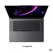 Laptop Lenovo Intel SoC Platform 83SF000VRM, 16 inch 3200 x 2000 pixeli, Intel 386H (16 C / 16 T, 3.8 GHz - 4.90 GHz, 18 MB Intel Smart Cache cache, 80 W), 32GB LPDDR5x, 1TB SSD, nVidia GeForce RTX 5060, Windows 11 Pro, Tastatura English, Gri