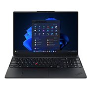 Laptop Lenovo ThinkPad E16 Gen 3 22AY0029RI, 16 inch 2560 x 1600, Intel 256V (8 C / 8 T, N/A - 4.8 GHz, 12 MB Intel Smart Cache cache, 17 W), 16 GB LPDDR5x, 1 TB SSD, Intel 140V, Fara sistem de operare, Tastatura English (EU), Negru