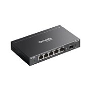 Omada 5-Port 2.5GBASE-T Easy Managed Switch with 1 10GE SFP+ Slot PORT: 5× 2.5G RJ45 Ports，1× 10G SFP+ Slot SPEC: Desktop Steel Case and Fanless FEATURE: Centralized Management by Omada SDN Controller, Omada App. Flow Control, Loopback Detection, Port Isolation, Port Mirroring, LAG, VLAN, IGMP