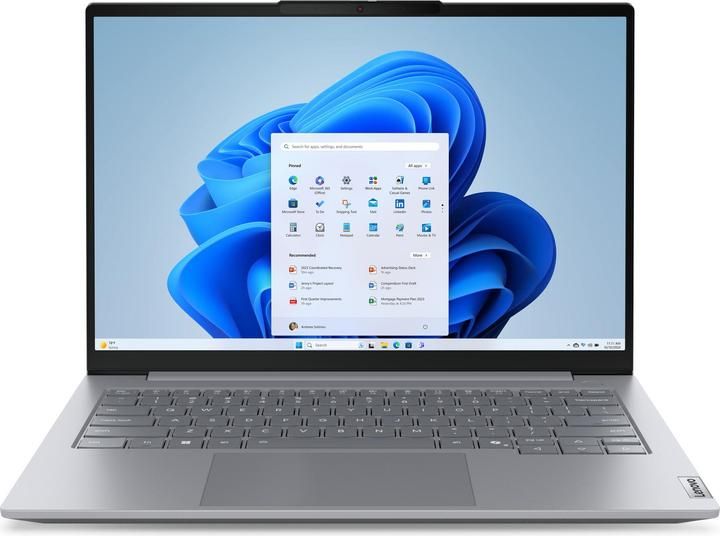 Laptop Lenovo ThinkBook 14 G8 IAL 21SJ006QIX, 14 inch 1920 x 1200 pixeli, Intel Core Ultra 5 - 225U (12 C / 14 T, 1.5 GHz - 4.6 GHz, 12 MB Intel Smart Cache cache, 15 W), 16 GB DDR5, 512 GB SSD, Intel Intel Graphics, Windows 11 Pro, Tastatura Italiana, Gri