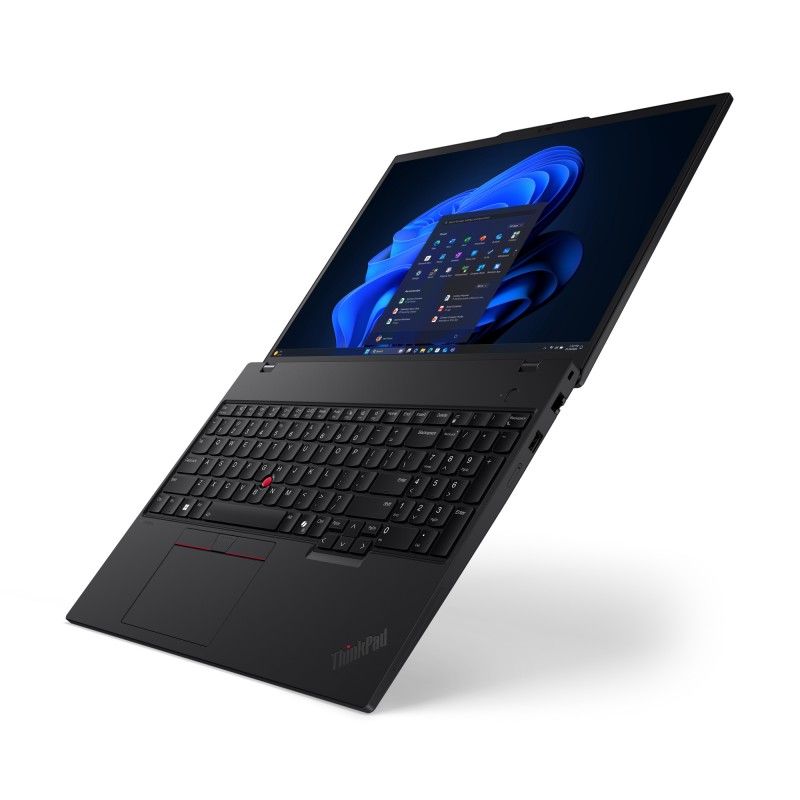 Laptop Lenovo ThinkPad T16 Gen 4 21QE008BSP, 16 inch 1920 x 1200, Intel Core Ultra 5 - 225U (12 C / 14 T, 1.5 GHz - 4.9 GHz, 18 MB cache, 15 W), 32 GB DDR5, 1 TB SSD, Intel Intel Graphics, Windows 11 Pro, Tastatura Spaniola, Negru