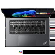 Laptop Lenovo ThinkPad X9-15p Gen 1 Aura Edition 21VV004ERI, 15.3 inch 2880 x 1800 pixeli Touchscreen, Intel 358H (16 C / 16 T, N/A - 4.8 GHz, 18 MB cache, N/A), 64 GB LPDDR5X, 1 TB SSD, Intel Arc B390, Windows 11 Pro, Tastatura Romanian / English, Grey