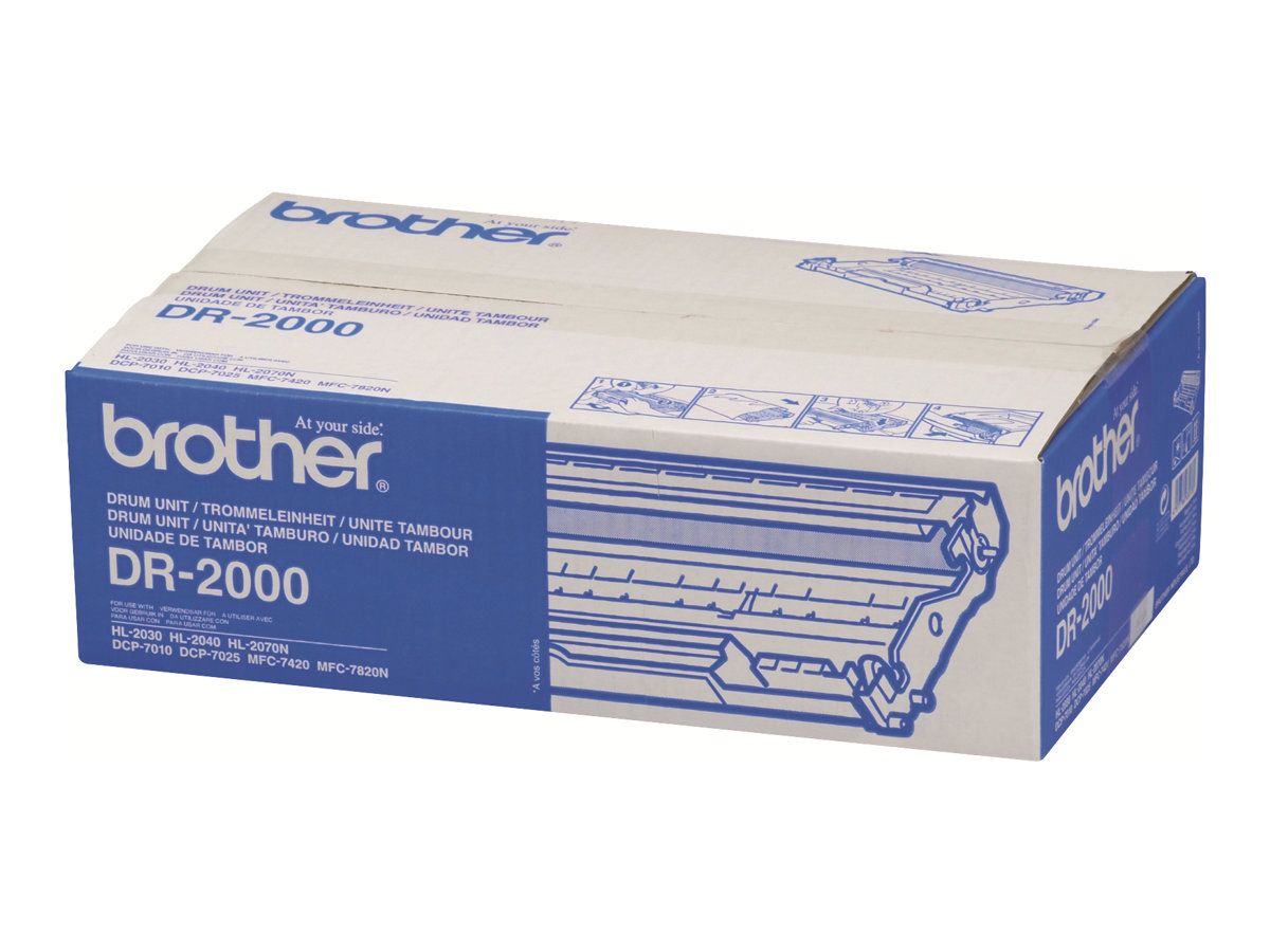 Cartus toner Brother DR2000YJ1 ,Negru ,12 000 pagini ,Original (DR2000YJ1) 