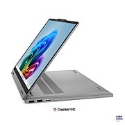 Laptop Lenovo IdeaPad 5 2-in-1 14AGP11 83UH003PRM, 14 inch 1920 x 1200 Touchscreen, AMD 445 (6 C / 12 T, 2.0 GHz - 4.6 GHz, 14 MB cache, N/A), 16 GB DDR5, 1 TB SSD, AMD AMD Radeon 840M, Free DOS, Tastatura English, Breeze Moss
