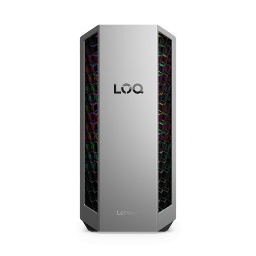 Desktop PC Lenovo LOQ Tower 26ADR10 Tower, AMD Ryzen 7 - 8745HX (8 C / 16 T, 3.6 GHz - 5.1 GHz, Level 2 cache: 8 MBLevel 3 cache: 32 MB cache, 55 W), 16 GB DDR5, 1 TB Tip SSD: M.2 2280 PCIe 4.0x4 NVMe, Fara unitate optica, NVIDIA GeForce RTX 5070 12 GB, 500 W, Free DOS
