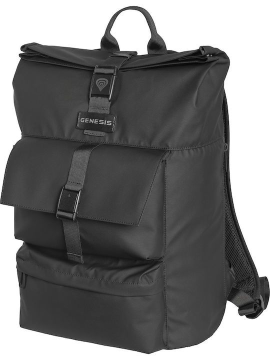 Rucsac laptop GENESIS PALLAD 320, material Polyester 900D, capacitate 16 litri, negru