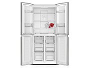 Frigider Side by Side TESLA RM3400FHXE, 362L, E,Full No Frost, LED, touch screen, H=180 cm, Inox