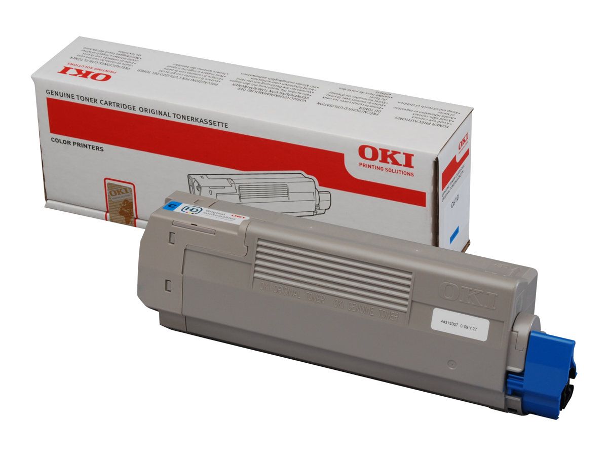 Cartus toner OKI 44315307 ,Albastru ,6000 pagini ,Original (44315307) 