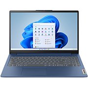 Laptop Lenovo IdeaPad Slim 3 15AMN8, 15.6 inch 1920 x 1080, AMD Ryzen 5 40 (4 C / 8 T, 2.8 GHz - 4.3 GHz, 6 MB cache, 15 W), 8 GB LPDDR5, 512 GB SSD, AMD 610M, Free DOS, Tastatura English, Albastru