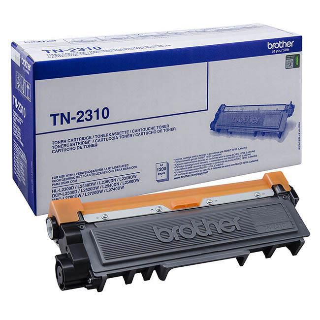 Cartus toner Brother TN2310 ,Negru ,1200 pagini ,Original (TN2310) 