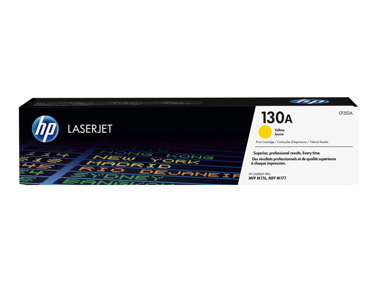 Cartus toner HP CF352A ,Galben ,1000 pagini ,Original (130A) 