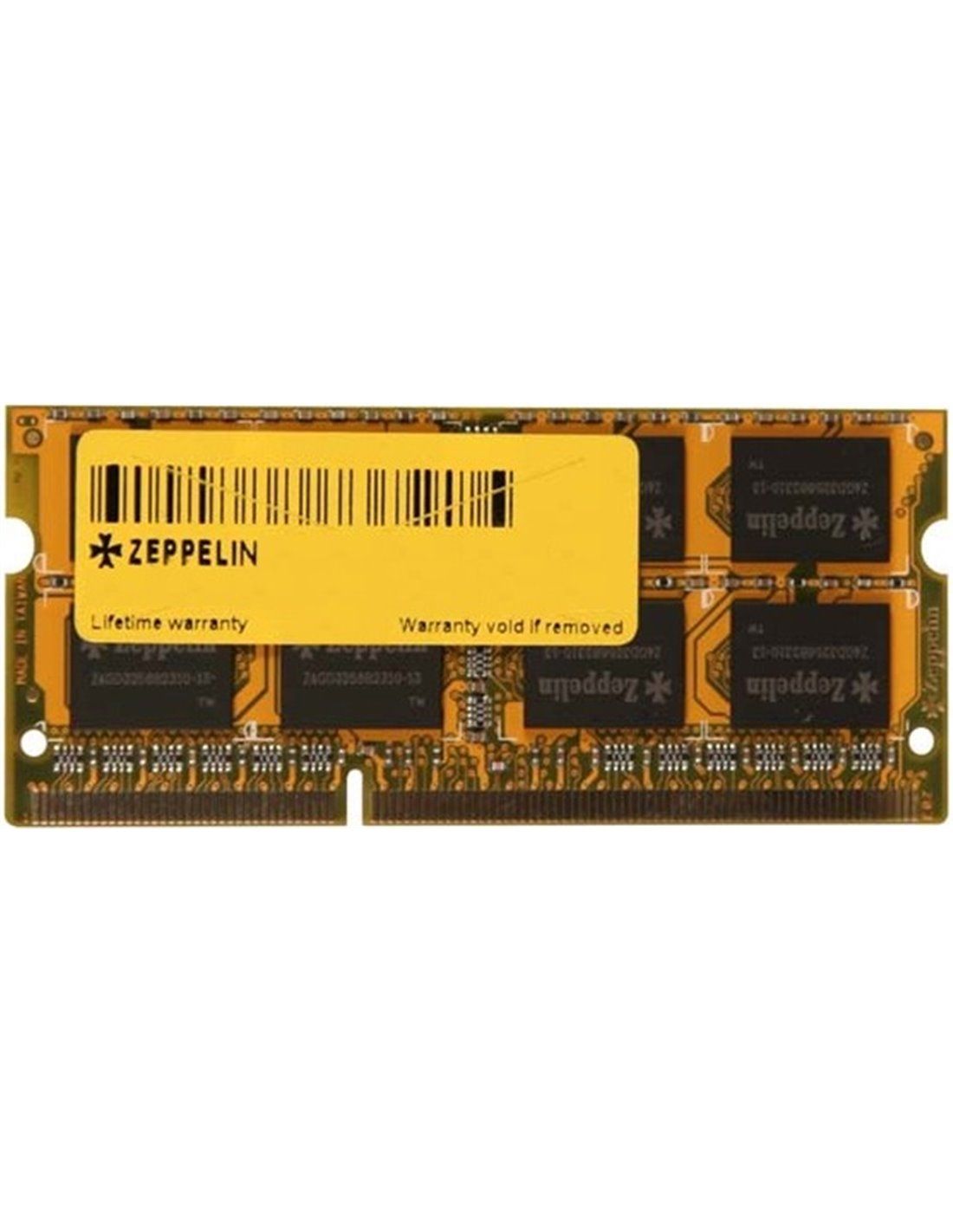 SODIMM  ZEPPELIN, DDR3 8 GB, 1600 MHz, 