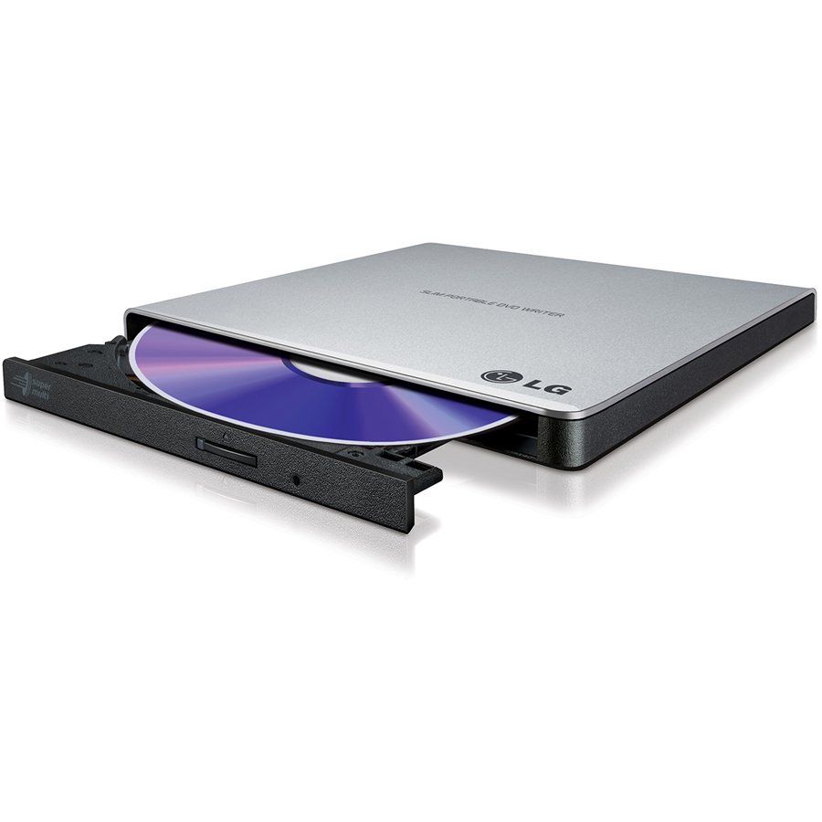 Unitate optica HITACHI-LG, DVD+/-RW, 8x, GP57ES40, extern, USB2.0, slim, silver._1