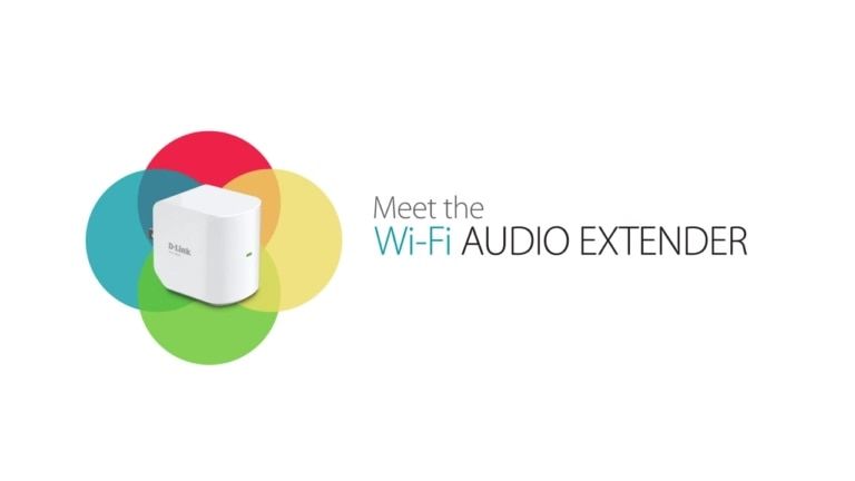 RECEIVER audio wireless D-LINK, conectare la boxa cu fir, control Wi-Fi prin smartphone cu aplicatia 
