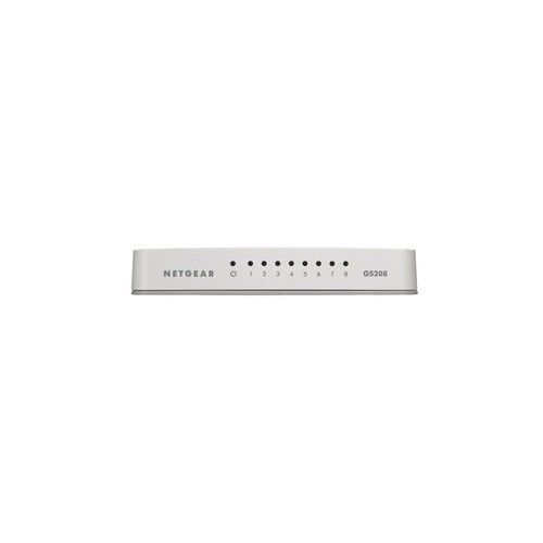 Netgear GS208 Gigabit Ethernet (10/100/1000) White_2