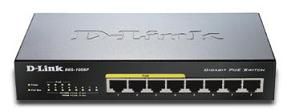 D-Link DGS-1008P/E network switch L2 Power over Ethernet (PoE) Black_1