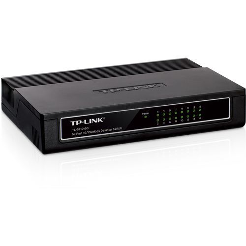 TPLINK TL-SF1016D TP-Link 16-port 10/100M Desktop Switch,16 10/100M RJ45 ports, Plastic case_3