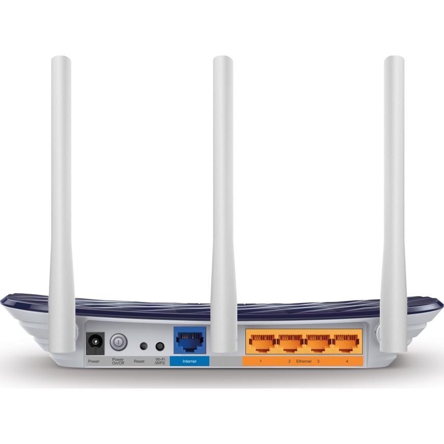 Router Wireless TP-Link ARCHER C20, 1xWAN 10/100, 4xLAN 10/100, 3 anteneexterne, dual-band AC750 (433/300Mbps), Buton WirelessON/OFF,buton WPS_5