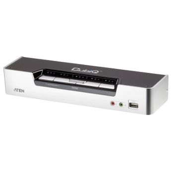 ATEN CS1794-AT-G switch-uri pentru tastatură, mouse și monitor (KVM) Negru