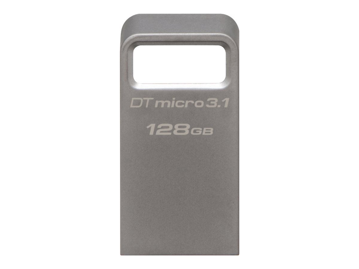 Kingston 128GB DTMicro USB 3.1/3.0 Type-A metal ultra-compact drive  EAN: 740617242928_2